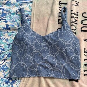 Aerie Offline Smiley Face Longline Bralette